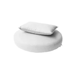 Cane-line Seat Cushions & Pads*Kingston sun chair cushion, Natté White