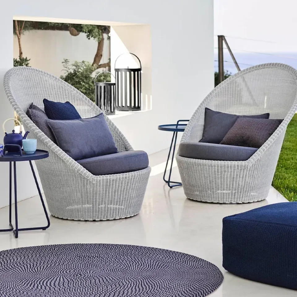Cane-line Seating*Kingston sun chair, Graphic Grey