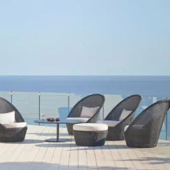 Cane-line Seating*Kingston sun chair, grey White