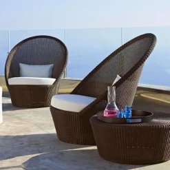 Cane-line Seating*Kingston sun chair, grey White