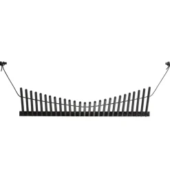 Woud Clothes Racks, Coat Stands & Hangers*Knaegt hanger, painted oak Black