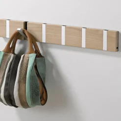 LoCa Clothes Racks, Coat Stands & Hangers*Knax hanger 2-hook, Oiled walnut Brown