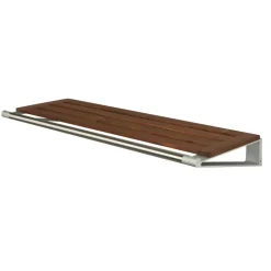 LoCa Hat Rack & Hat Shelves*Knax hat shelf, wallnut Brown