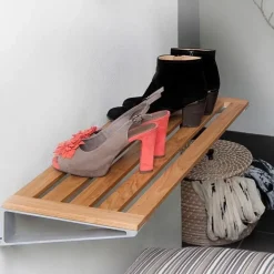 LoCa Shoe Racks*Knax shoe shelf, oiled oak Brown