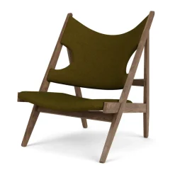 Audo Copenhagen Armchairs & Footstools*Knitting lounge chair, Walnut-Baru 0950 BrownGreen