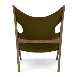 Audo Copenhagen Armchairs & Footstools*Knitting lounge chair, Walnut-Baru 0950 BrownGreen