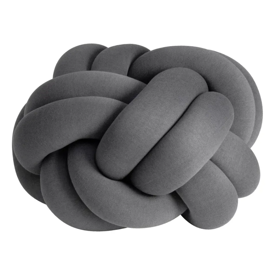 Design House Stockholm Sitting Poufs*Knot cushion XL, Grey