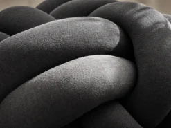 Design House Stockholm Sitting Poufs*Knot cushion XL, Grey
