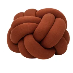 Design House Stockholm Sitting Poufs*Knot cushion XL, Ochre Red