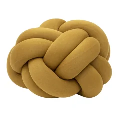 Design House Stockholm Sitting Poufs*Knot cushion XL, Yellow