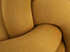 Design House Stockholm Sitting Poufs*Knot cushion XL, Yellow