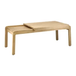 1898 Coffee Tables*Knutskog coffee table 115x52x41 cm, Natural lacquered oak Brown