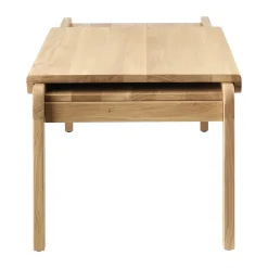 1898 Coffee Tables*Knutskog coffee table 115x52x41 cm, Natural lacquered oak Brown