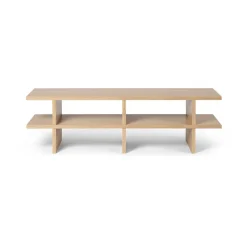 Ferm Living Shelves & Shelving Systems*Kona bench, Oak natural veneer Beige