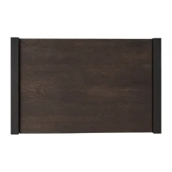 Ferm Living Display & Glass Cabinets*Kona bookcase cabinet insert, Dark Stained Brown