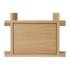 Ferm Living Display & Glass Cabinets*Kona bookcase cabinet insert, Natural Beige