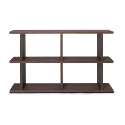 Ferm Living Shelves & Shelving Systems*Kona bookshelf 2x2, Dark stained Brown