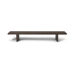 Ferm Living Side Tables*Kona display table side table, Dark stained oak veneer Brown