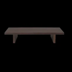 Ferm Living Side Tables*Kona low table side table, Dark Stained oak veneer Brown