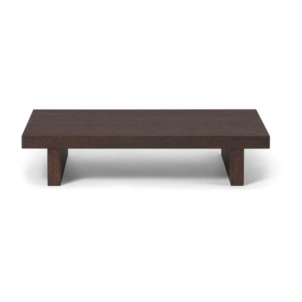 Ferm Living Side Tables*Kona side table, Dark Stained oak veneer Brown