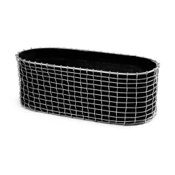 KORBO Balcony Furniture*balcony box, Galvanised steel Silver-coloured