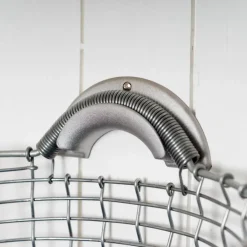 KORBO Clothes Racks, Coat Stands & Hangers*basket hanger, 1 pcs Silver-coloured
