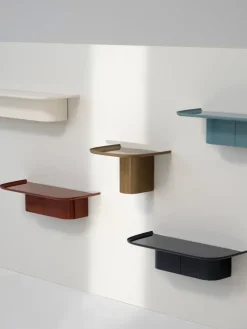 HAY Shelves & Shelving Systems*Korpus 4 hook wallshelf M, Cream White