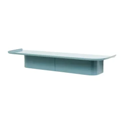 HAY Shelves & Shelving Systems*Korpus 7 hooks wallshelf L, Sea Blue