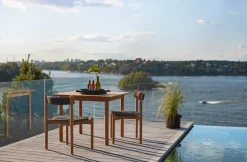 Skargaarden Table For Outdoor Use*Koster counter table 98x98x95 cm, Teak Brown