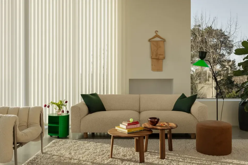 Hem Sofas*Koti 2-seater sofa 200 cm, Eggshell Beige