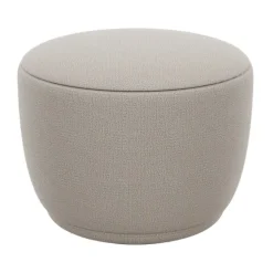 Blomus Sitting Poufs*Kuon ottoman Ø48x45 cm, Socia Dessert Grey