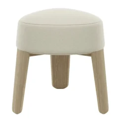 Blomus Stools*Kuon stool Ø47x45 cm, Boucla Beige