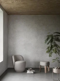 Blomus Stools*Kuon stool Ø47x45 cm, Socia Dessert Grey