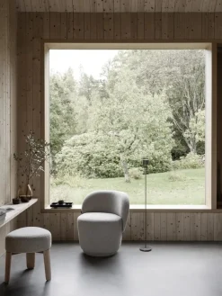 Blomus Stools*Kuon stool Ø47x45 cm, Socia Dessert Grey