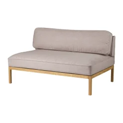 FDB Møbler Sofas*L37 7-9-13 sofa module, middle section 130 cm, Stone-lacquered oak Beige