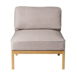FDB Møbler Sofas*L37 7-9-13 sofa module, middle section 70 cm, Stone-lacquered oak Beige