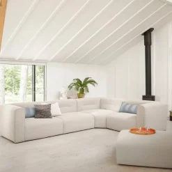 FDB Møbler Sofas*L44 Mols sofa module, left-hand, Beige