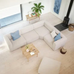 FDB Møbler Sofas*L44 Mols sofa module, middle section, Beige