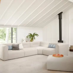 FDB Møbler Sofas*L44 Mols sofa module, middle section, Beige