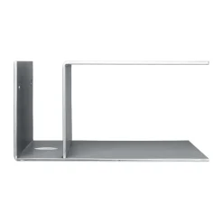 Ferm Living Bedside Tables*Lager bedside table 15.5x35x30 cm, Aluminium Silver-coloured