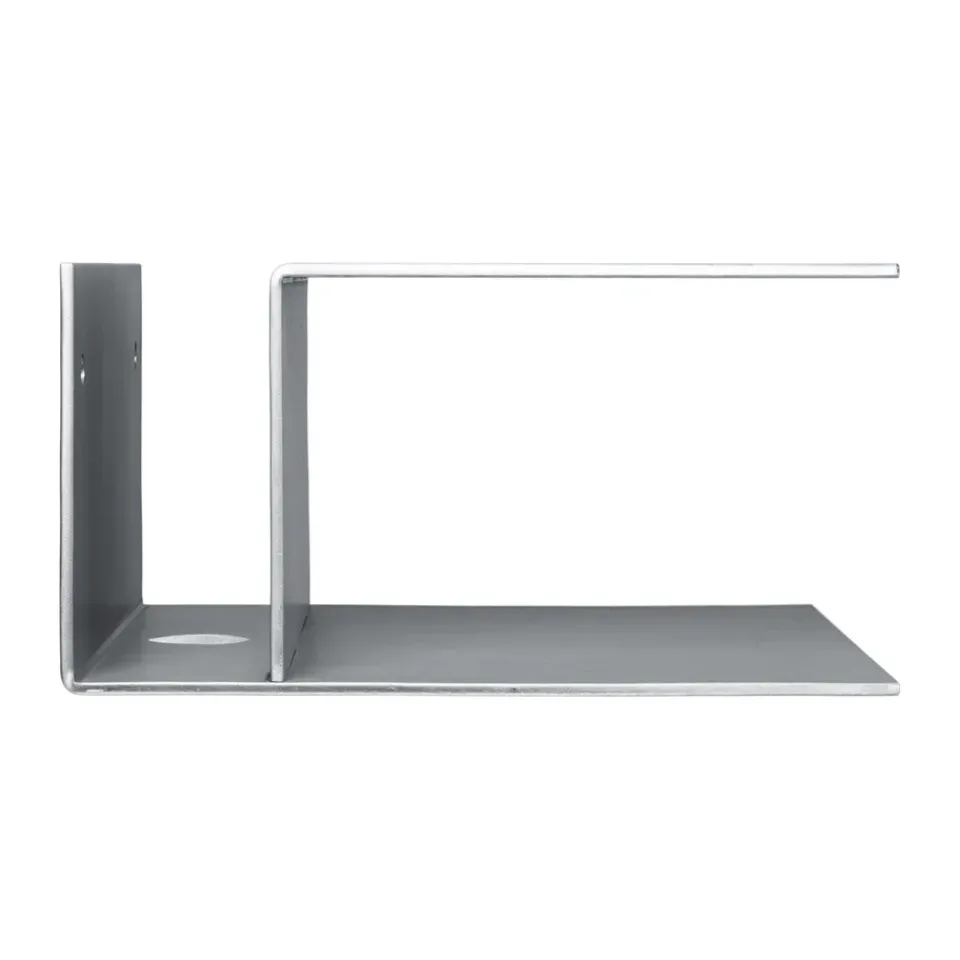 Ferm Living Bedside Tables*Lager bedside table 15.5x35x30 cm, Aluminium Silver-coloured