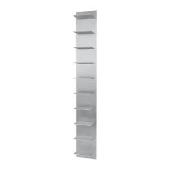 Ferm Living Shelves & Shelving Systems*Lager wall shelf pine, Aluminium Silver-coloured