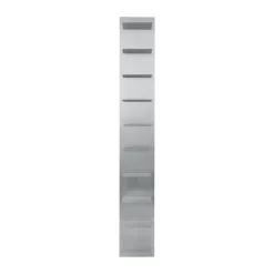 Ferm Living Shelves & Shelving Systems*Lager wall shelf pine, Aluminium Silver-coloured
