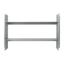 Ferm Living Shelves & Shelving Systems*Lager wall shelf 26x77 cm, Aluminium Silver-coloured