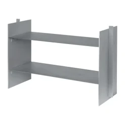 Ferm Living Shelves & Shelving Systems*Lager wall shelf 26x77 cm, Aluminium Silver-coloured