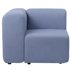 Broste Copenhagen Sofas*Lagoon corner module left, Light Blue