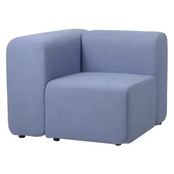 Broste Copenhagen Sofas*Lagoon corner module left, Light Blue