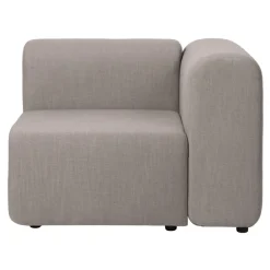 Broste Copenhagen Sofas*Lagoon corner module left, Latte GreyBrown