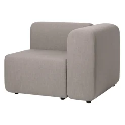 Broste Copenhagen Sofas*Lagoon corner module left, Latte GreyBrown