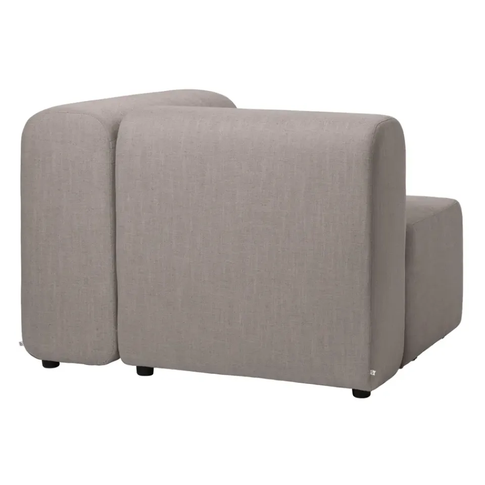Broste Copenhagen Sofas*Lagoon corner module left, Latte GreyBrown